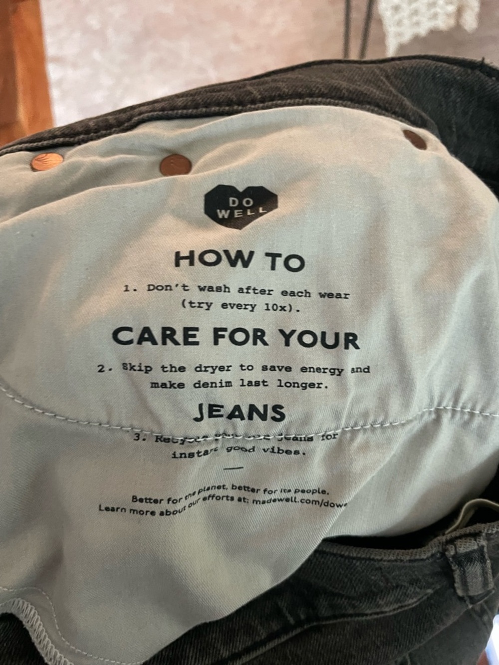 Madewell Perfect petite Vintage wide leg crop jeans women’s size 32p - Picture 7 of 11